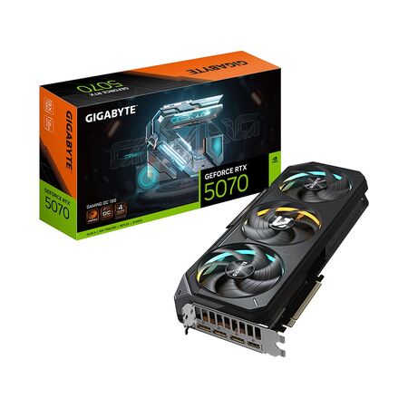 Placa de Video 12GB Gigabyte RTX5070 Gaming OC