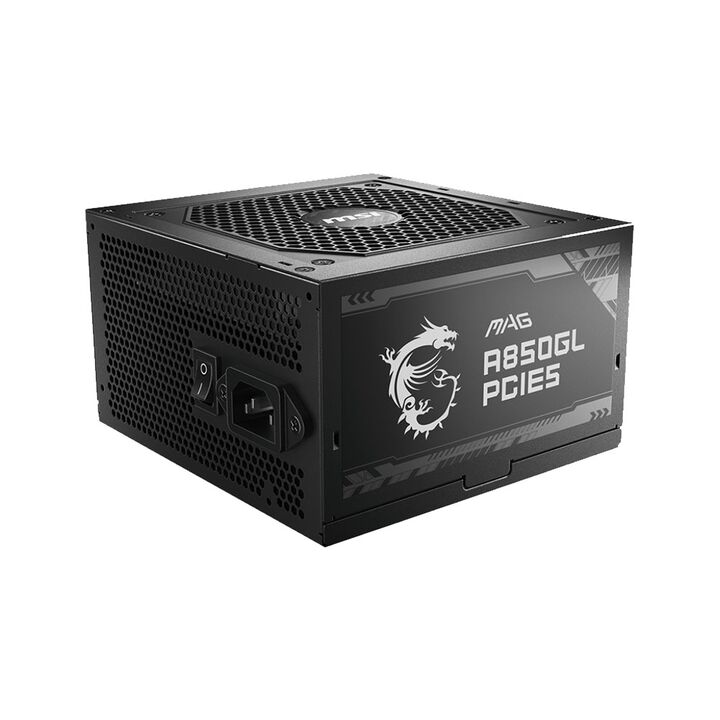 Fuente MSI 850W 80Plus Gold Mag A850GL Pcie5 - Vista 3