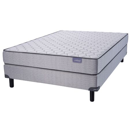 Colchon y Sommier Inducol Vinson Queen Size 150x190x20cm Espuma de Alta Densidad Extra Firme