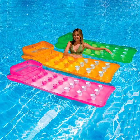 Inflable IPocket C/Portavasos Piscina Intex 193x74cm