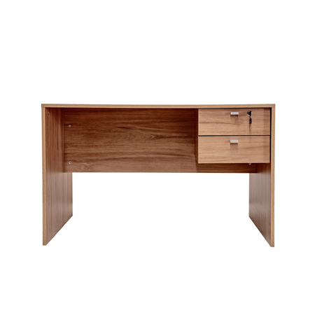 Escritorio Platinum 1,20 m 2 Cajones Acacia 50210  
