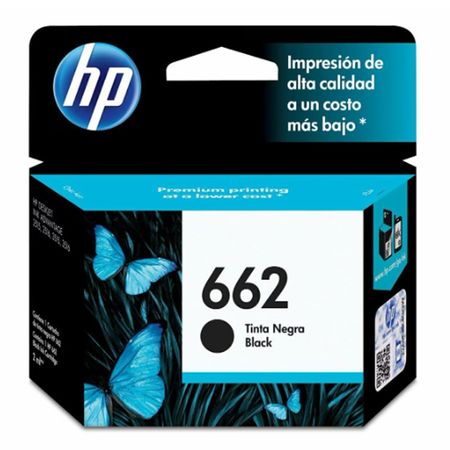 Cartucho HP 662 negro
