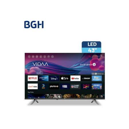 Smart Tv 43" Bgh Fhd Vidaa B4325fh5