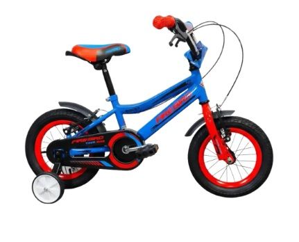Bicicleta Infantil Firebird Rocky Rodado 12 Con Rueditas Azul