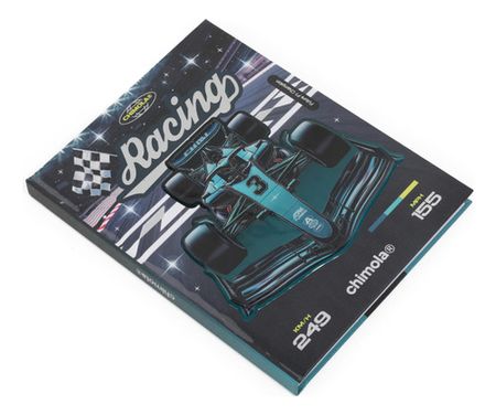 Chimola Cuaderno A5 Racing Car St15 Negro