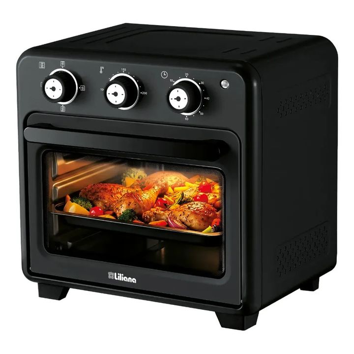 Horno Freidora De Aire Cook & Fry Af916 Liliana Negro Negro - Vista 2