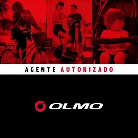 Bicicleta Olmo Cosmo Bold Rodado 16 + Rueditas Infantil Cuot Color Rojo/negro