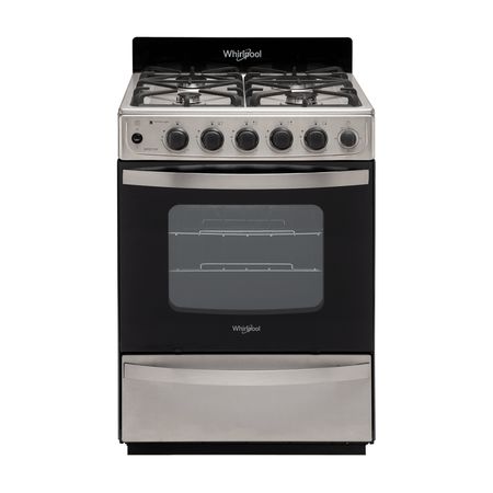 Cocina Whirlpool Multigas 56 CM Inox WFX57DIDNA