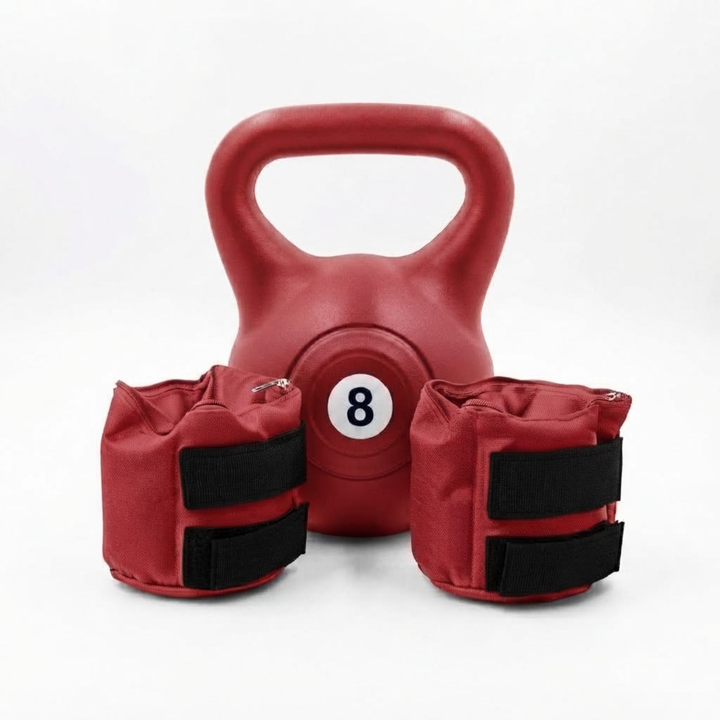Pesa Rusa 8 Kg + Par de Tobilleras 3 Kg - Vista 4