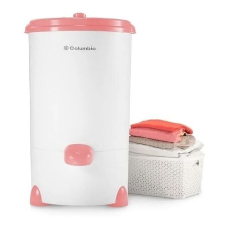 Secarropas Columbia 5.5Kg Hts-5501 Rosa Linea Colors