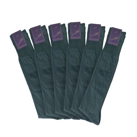 PACK X6 MEDIAS ITALIANAS VERDE MUSGO VII