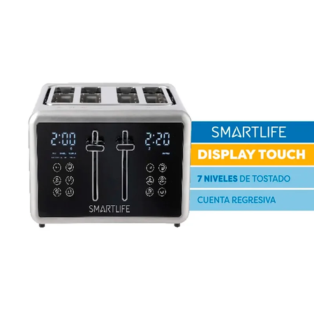 TOSTADORA SMARTLIFE SL-TOD1520 INOX