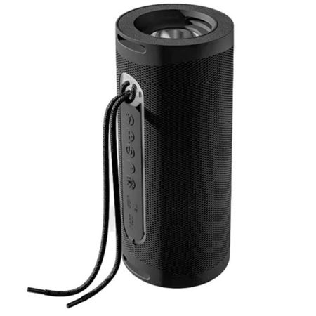 Parlante Portátil Bluetooth Recargable Usb Linterna Luz Led