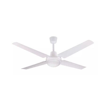 Ventilador techo Liliana Palas metalicas blanco Con luz led