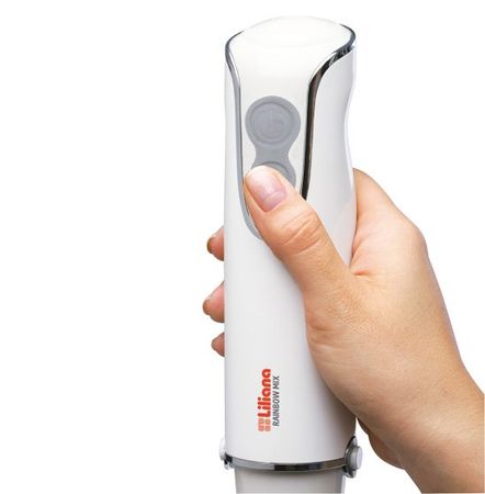 Mixer Rainbow Mix Liliana AH101B 450W Blanco con vaso