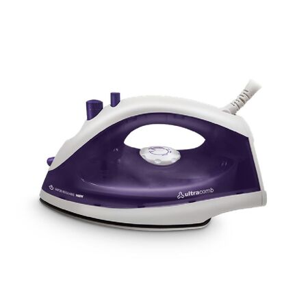 PLANCHA ULTRACOMB PL4170 1400 WTS VAPOR Y ROCIADOR BASE ANTIADHERENTE