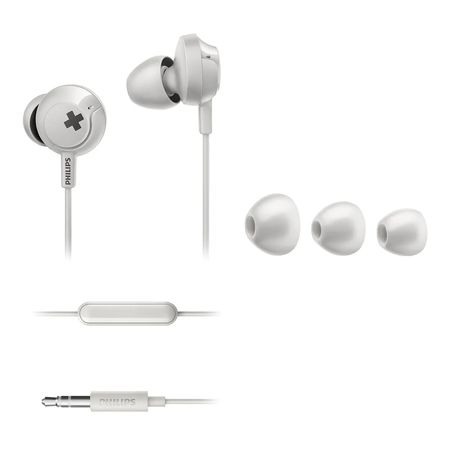 Auriculares In Ear Philips Blancos ( SHE4305WT/00)