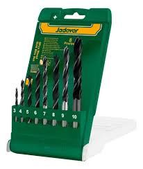 Kit Mechas Widia Jadever 8 Piezas 3 a 10mm