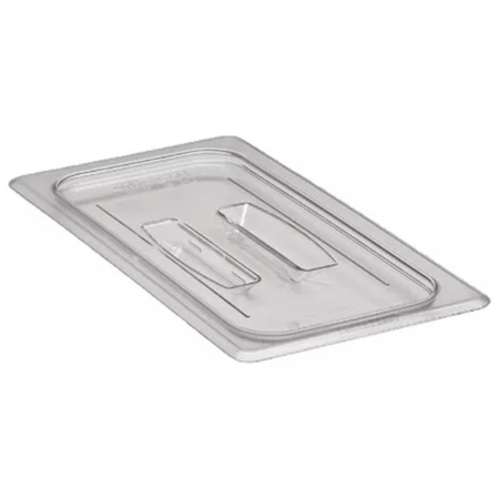 Tapa Con Asa Gastronorm Cambro Gn 1/9 Policarbonato Premium Transparente