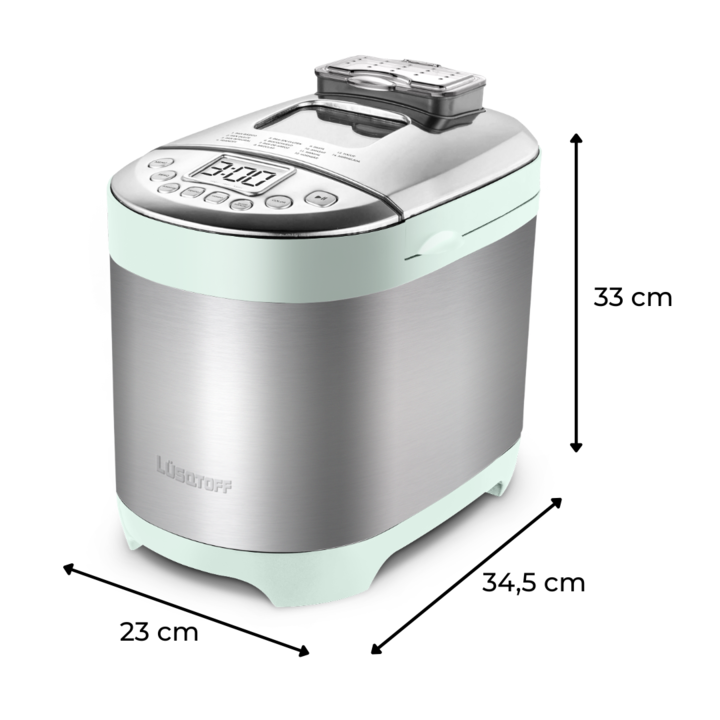 HORNO PANADERO LUSQTOFF 1KG VERDE MENTA - Vista 4