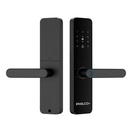 Cerradura Digital Philco Slp300 Wifi App Homesync Huella Tarjeta Llave Contraseña SLP300