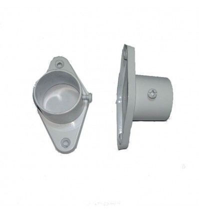 Soporte para barral curvo blanco Extender 05275