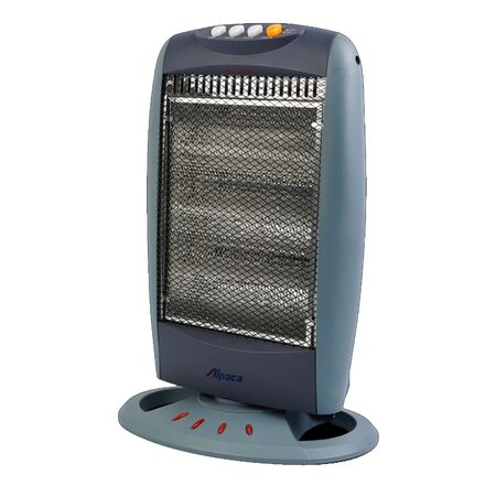 Estufa Alpaca Halogena 1200W 3 Velas Oscilante