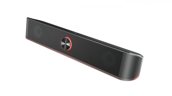Parlante Barra de Sonido TRUST THORNE RGB LED GXT619 - Vista 1