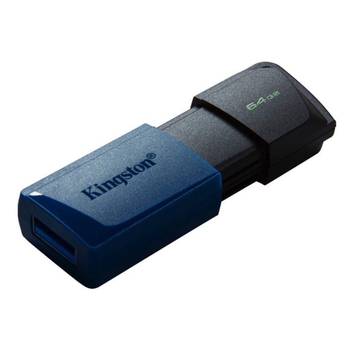 PEN DRIVE KINGSTON 64GB USB 3.2 EXODIA (C:AZUL) - Vista 3