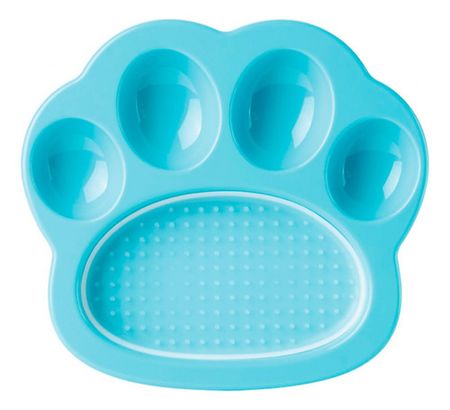 Mini Alimentador Almohadilla Para Lamer Petdreamhouse Azul