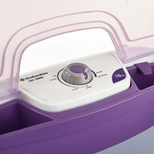 LAVARROPAS SEMIAUTOMATICO COLUMBIA LSC-10000 10 KG 7 PROGRAMAS CARGA SUP - Vista 4