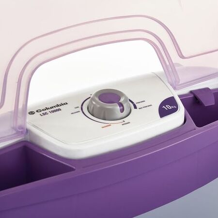 LAVARROPAS SEMIAUTOMATICO COLUMBIA LSC-10000 10 KG 7 PROGRAMAS CARGA SUP