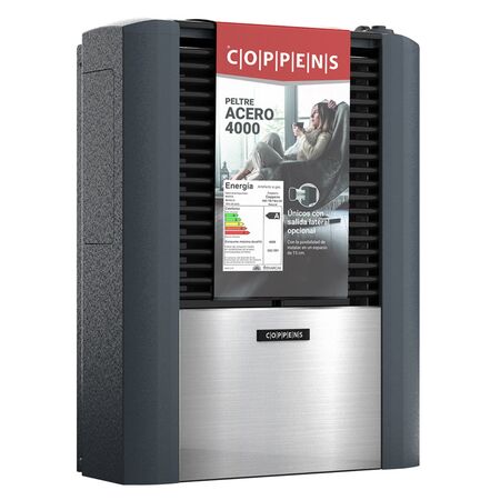 Calefactor Tbu Coppens Acero Peltre 4000cal Salida Izq Multigas C40UIPAM
