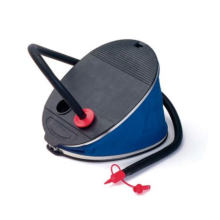 Inflador Pie Gigante Doble Accion Intex