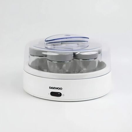 Yogurtera Daewoo Dym-650 7 Vasos De 200ml Color Blanco