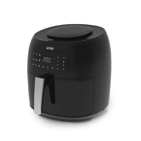 Freidora Overtech Electrica Sin Aceite De Aire 1800w 7.4 Litros Air Fryer Ov-108 9 Programas Antiadherente
