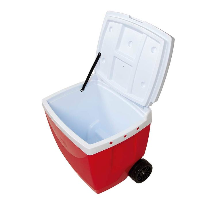 Conservadora Heladera Termica 42lt Mor con Ruedas Rojo - Vista 5