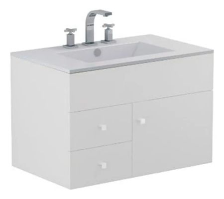 Mueble Ferrum Cadria 75 Colgar 1p/2ca X7xd W8 Cdr-mb-014-mo Blanco 0