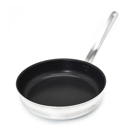 Sarten Profesional Teflon Guadix 30 Cm Mango Acero Inox  Plateado
