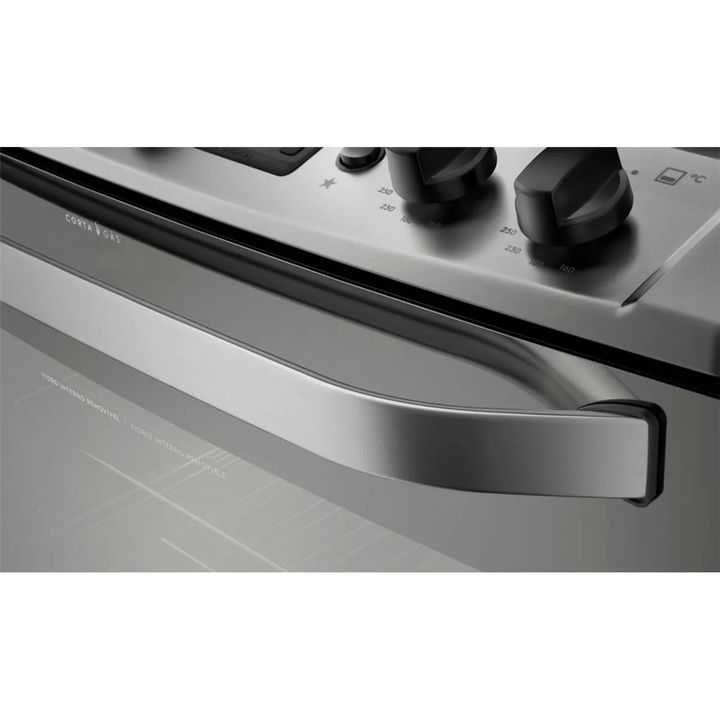Cocina ELECTROLUX 76DXR 76cm doble horno multigas acero inox - Vista 6