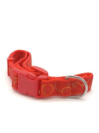 Correa De Perro Con Collar Roja ( 90485 RJ)