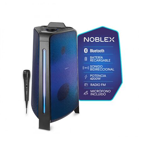Sistema De Audio Noblex MNT2X Full Led