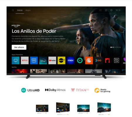 PHILIPS LED TV 50" PUD-7309/77 SMART TV UHD 4K HDMI USB TDA
