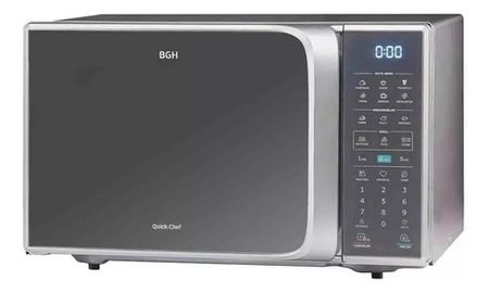 Microondas Bgh B228ds20i Plata 28 Litros Digital