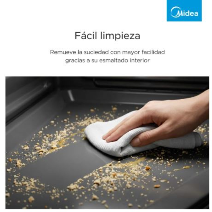 Cocina Multigas 4 Hornallas 50cm 20tmg4pgar1 Gris Midea - Vista 9