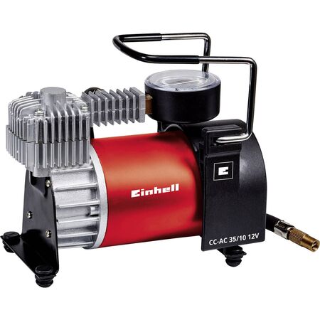 COMPRESOR DE AIRE P/AUTO EINHELL CC-AC35/10 - 12V, CONECTOR ENCENDEDOR DEL AUTO (2072121)