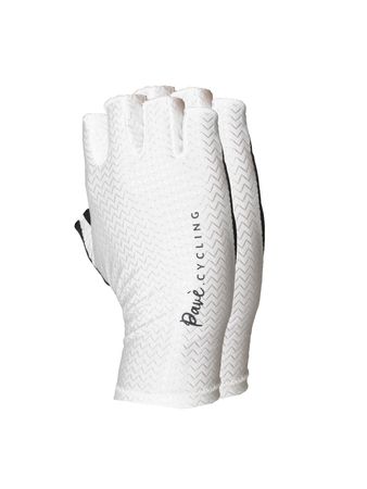 Guantes Pavé Cortos Unisex Ciclismo Blanco