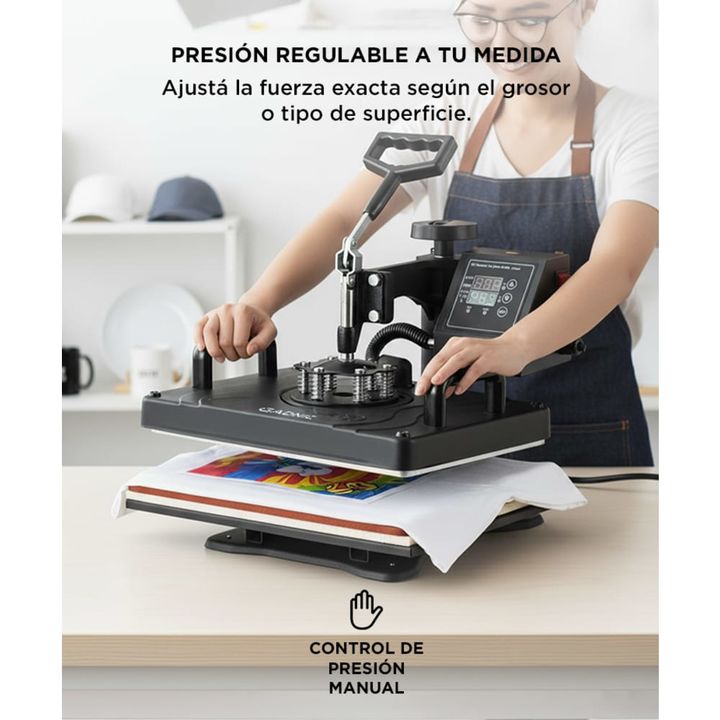 Máquina de Sublimado Combinada Gadnic MS4 Multifuncional 5 en 1 - Vista 4