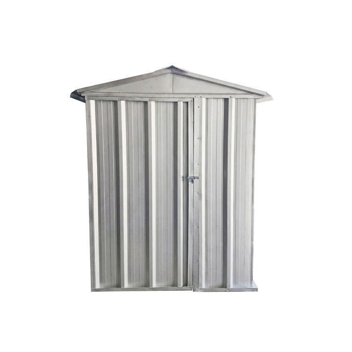 Deposito Armario Caseta Cobertizo de jardin 150x1 Galva DON ACERO - Vista 1
