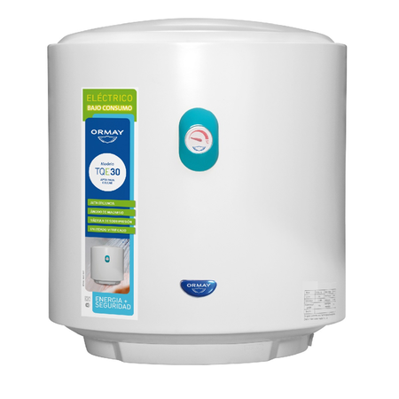Termotanque Ormay Tqe30 Eléctrico Conexion Inferior 